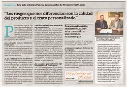 La Vanguardia entrevista a ProyectoresOK